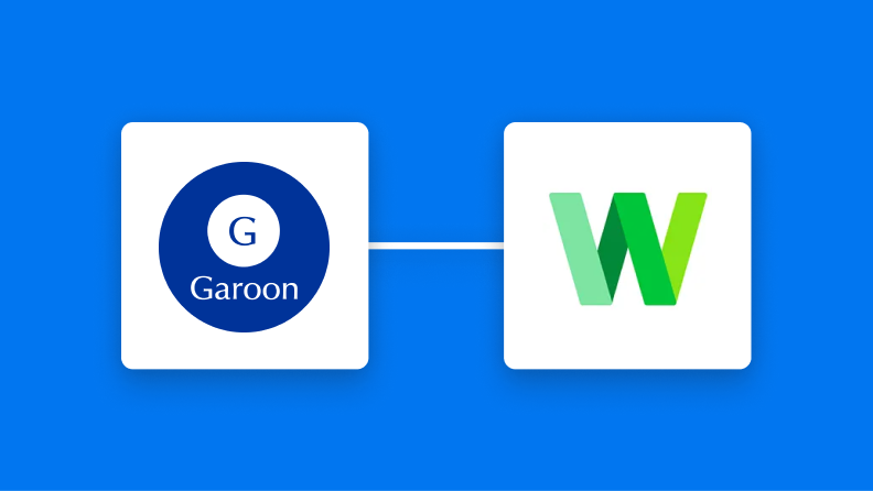 GaroonとLINE WORKSを連携イメージ