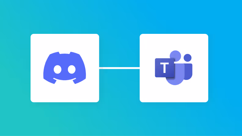 DiscordとMicrosoft Teamsの連携イメージ