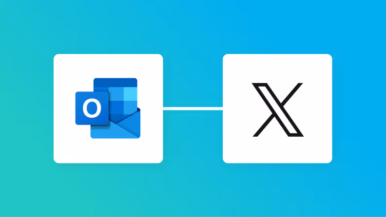 【簡単設定】OutlookのデータをX（Twitter）に自動的に連携する方法