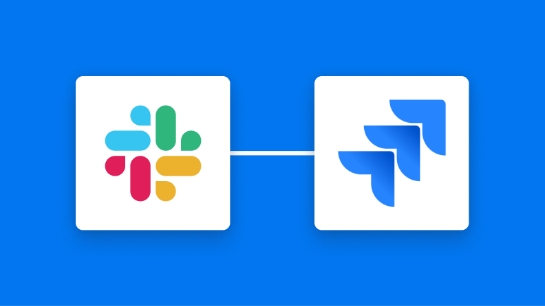 SlackとJira Softwareの連携イメージ