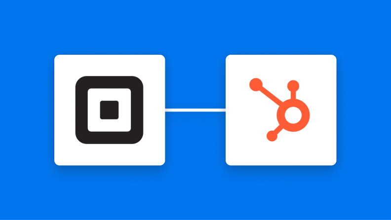 SquareとHubSpotの連携イメージ