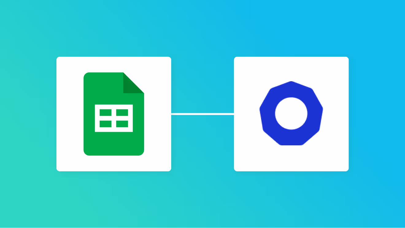 Google スプレッドシートとecforceの連携イメージ