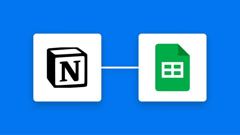 NotionとGoogle スプレッドシートの連携イメージ