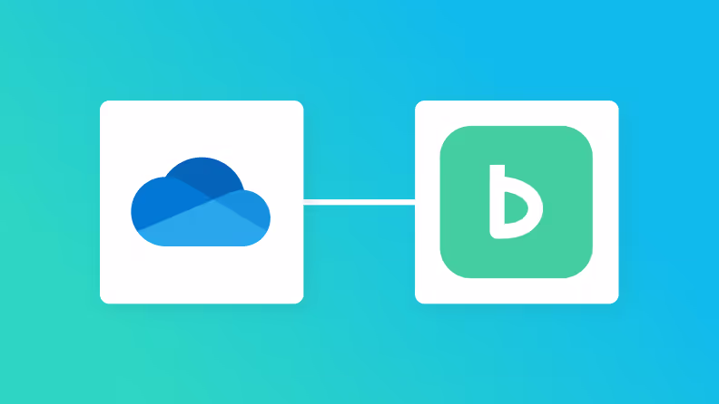 OneDriveとBacklogの連携イメージ