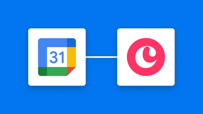 GoogleカレンダーとCopperの連携イメージ