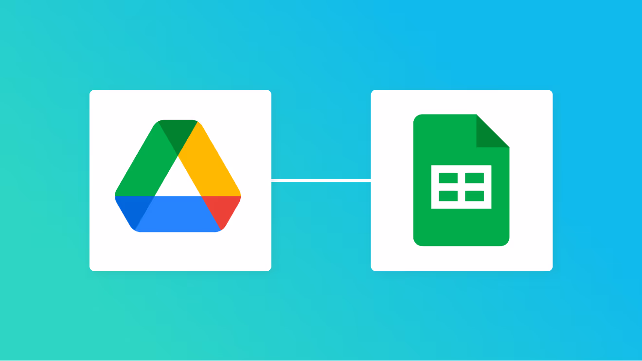 Google DriveとGoogle スプレッドシートの連携イメージ