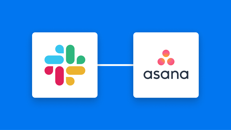 SlackとAsanaの連携イメージ