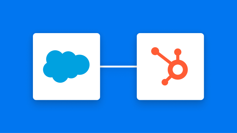SalesforceとHubSpotの連携イメージ