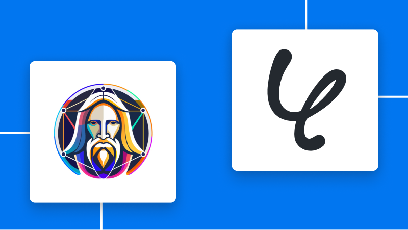 Leonardo AIとYoomの連携イメージ