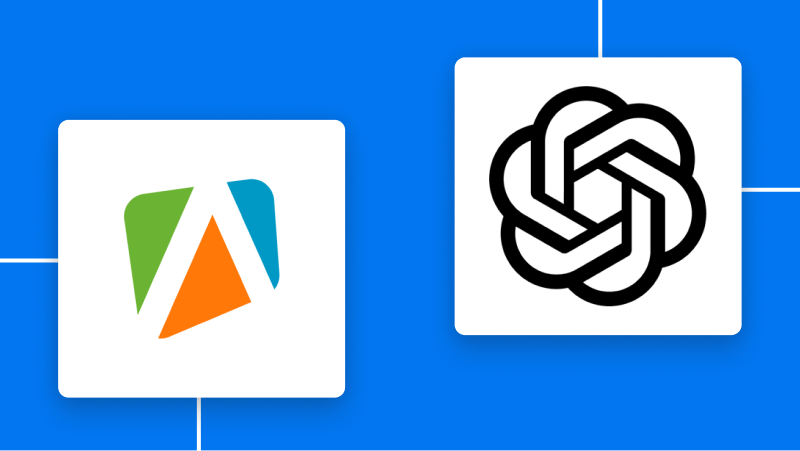 ApifyとOpenAIの連携イメージ