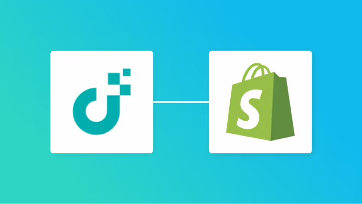 JUST.DBとShopifyの連携イメージ