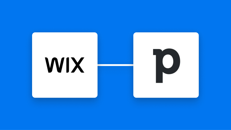 WixとPipedriveの連携イメージ