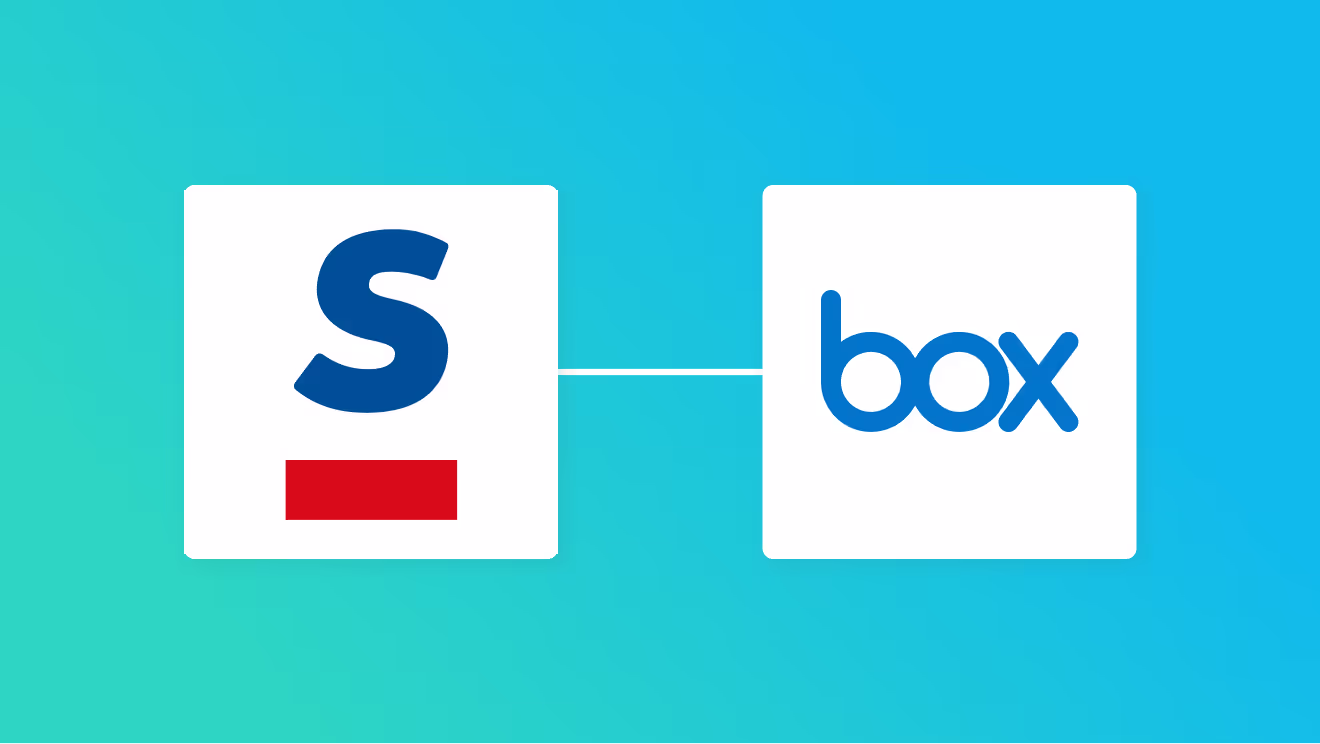 SansanとBoxの連携イメージ