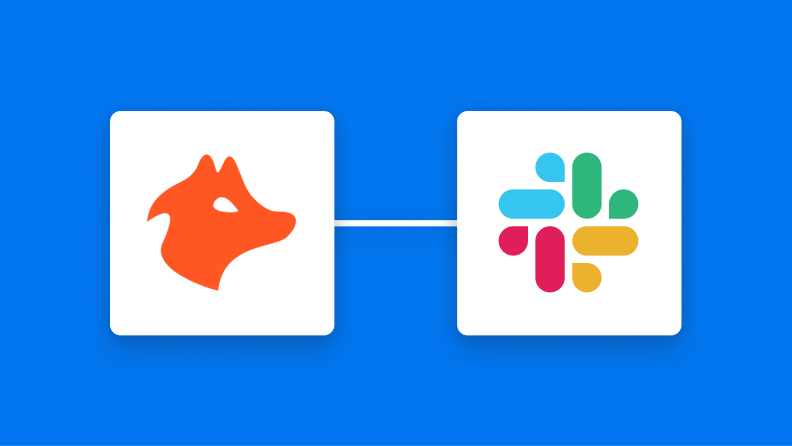 HunterとSlackの連携イメージ