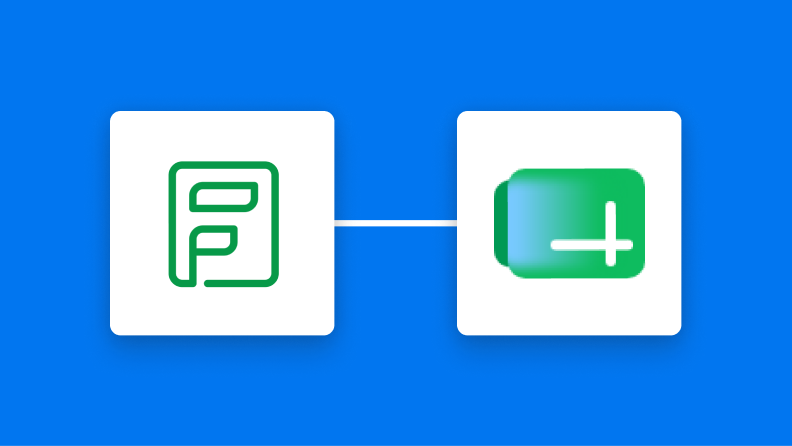 Zoho FormsとGoogle スプレッドシートの連携イメージ