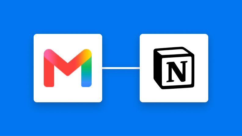 GmailとNotionの連携イメージ