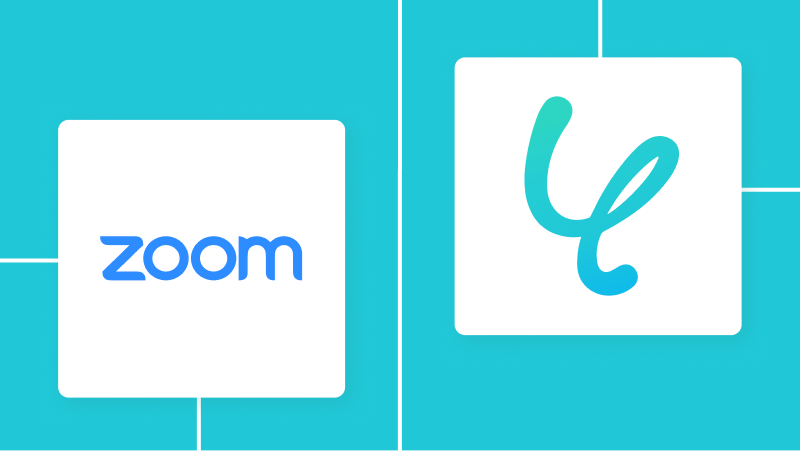 YoomでZoomを自動化するイメージ