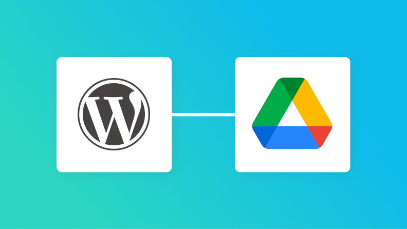 WordPress.orgとGoogle Driveの連携イメージ