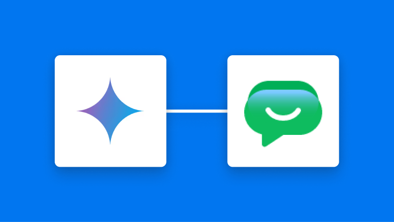 GeminiとGoogle Chatの連携イメージ