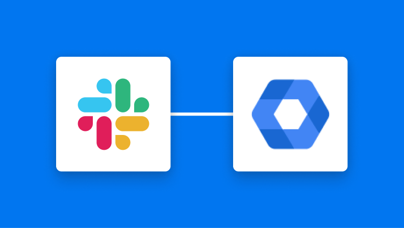 SlackとGoogle Workspaceの連携イメージ