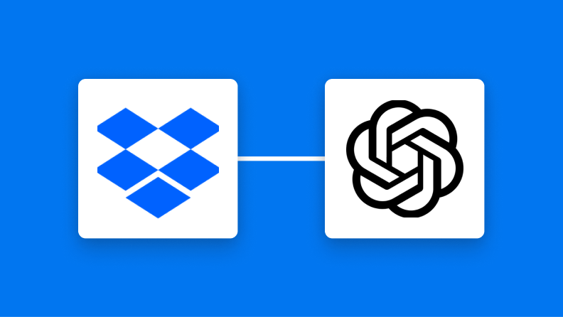 DropboxとChatGPTの連携イメージ