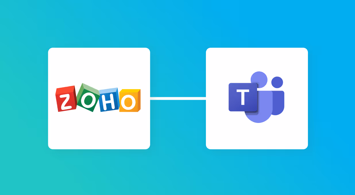 【簡単設定】Zoho CRMで商談情報を登録した後Microsoft Teamsに自動通知する方法