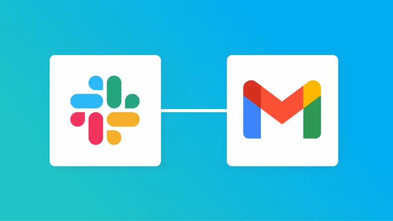 SlackとGmailの連携イメージ