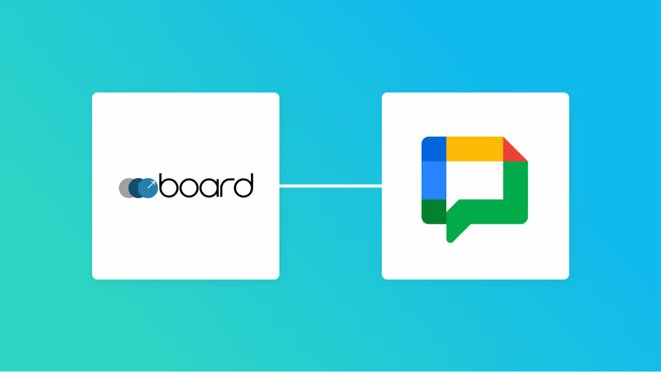 boardとGoogle Chatを連携して、boardに案件が登録されたらGoogle Chatに自動通知する方法
