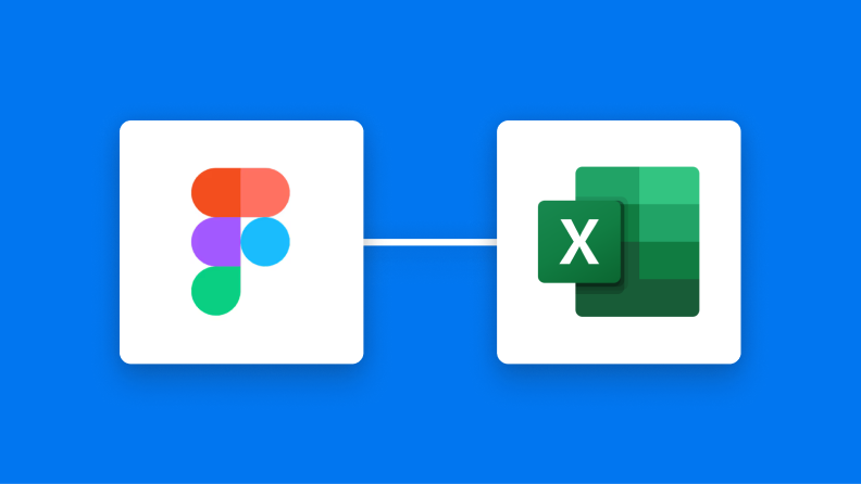 FigmaとMicrosoft Excelの連携イメージ
