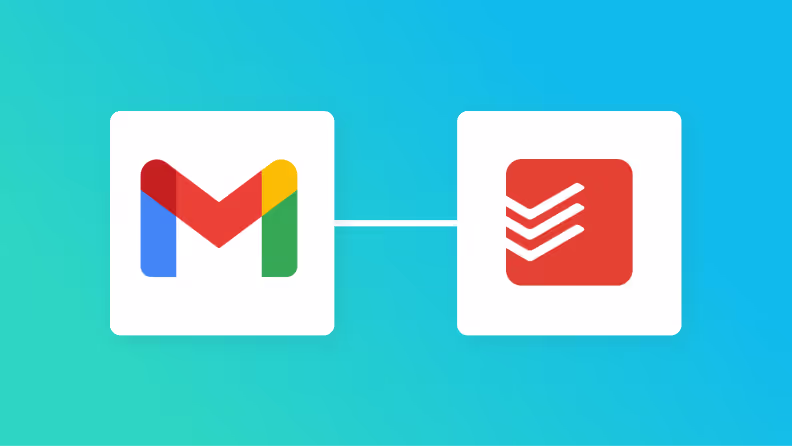 GmailとTodoistの連携イメージ