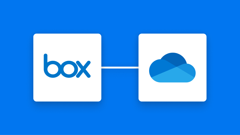 BoxとOneDriveの連携イメージ