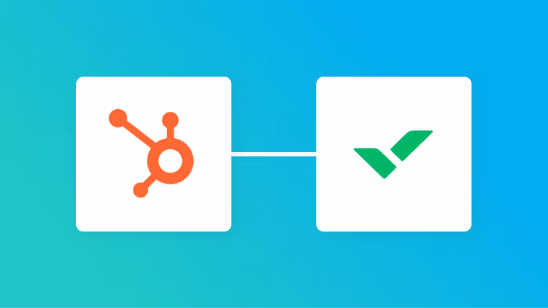 HubSpotとWrikeの連携イメージ