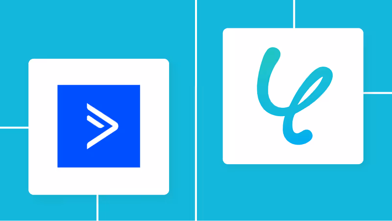 ActiveCampaignとYoomの連携イメージ