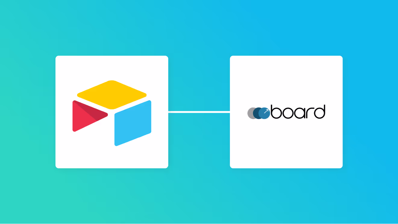 Airtableとboardの連携イメージ