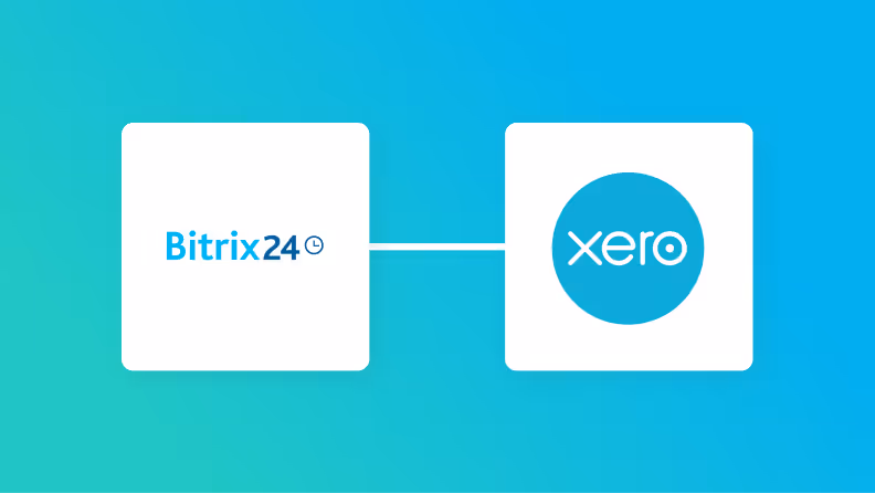 【簡単設定】Bitrix24のデータをXeroに自動的に連携する方法