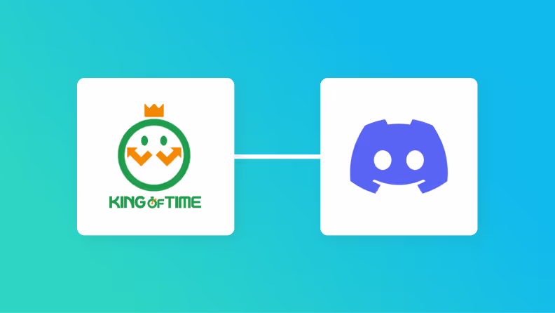 KING OF TIMEとDiscord連携イメージ