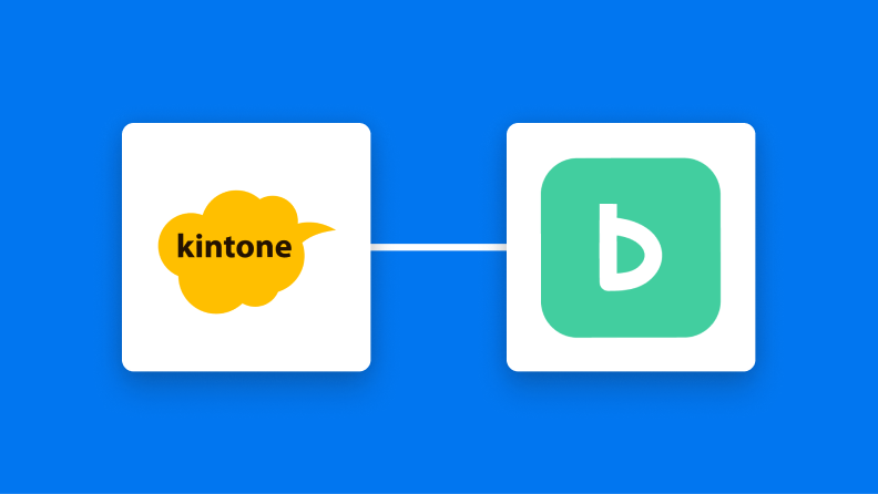 kintoneとBacklogの連携イメージ