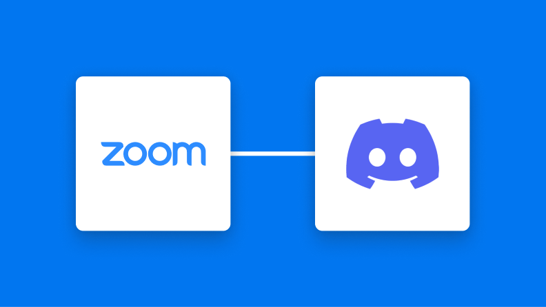 ZoomとDiscordの連携イメージ