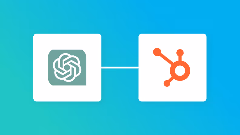【簡単設定】ChatGPTのデータをHubSpotに自動的に連携する方法