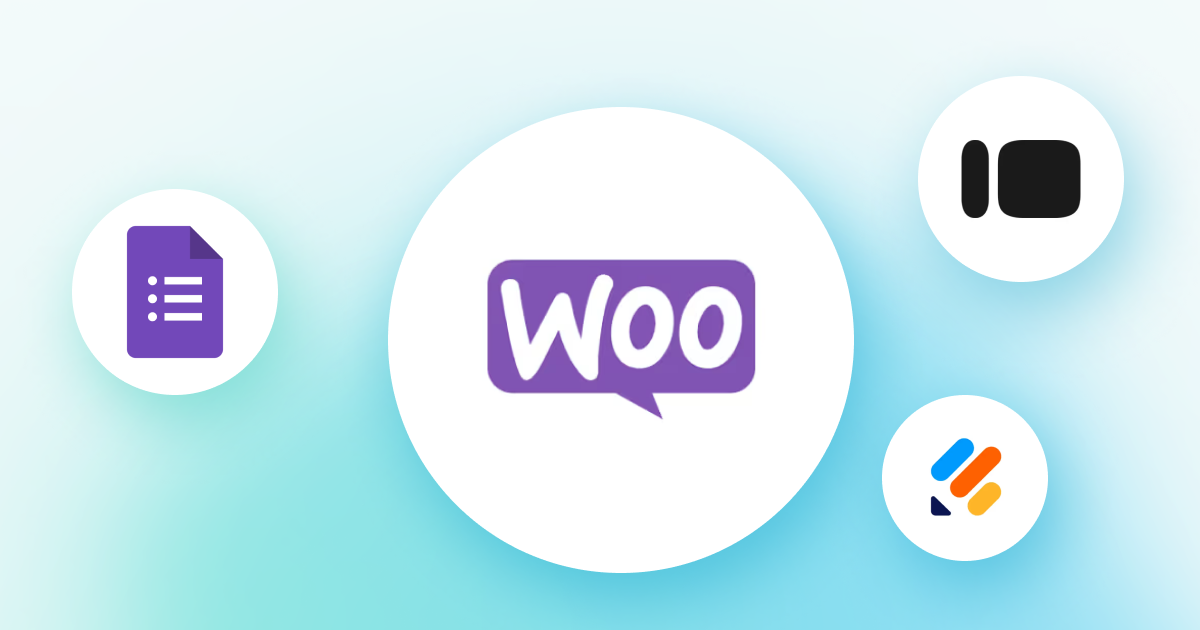 フォームとWooCommerceの連携イメージ