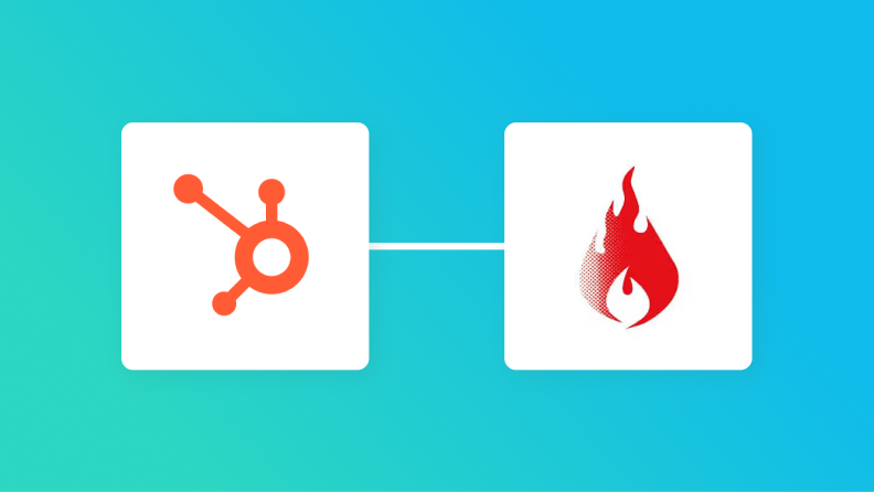 HubSpotとホットプロファイルの連携イメージ