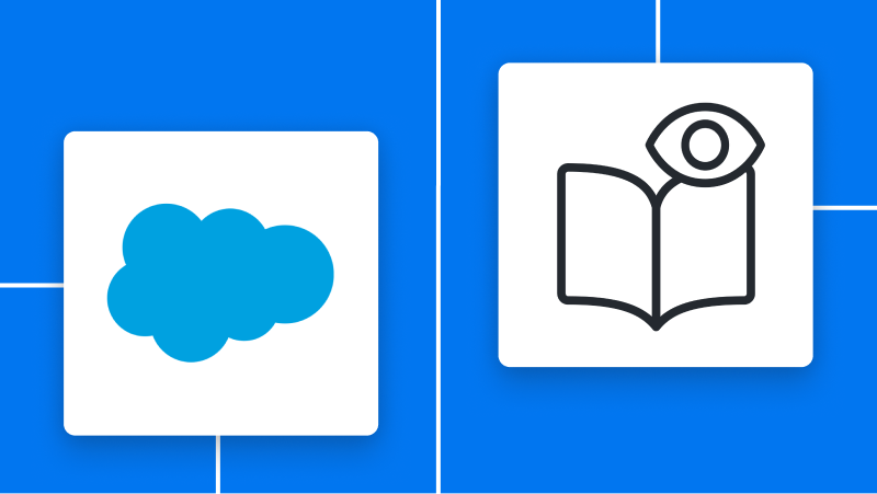 SalesforceとOCRの連携イメージ