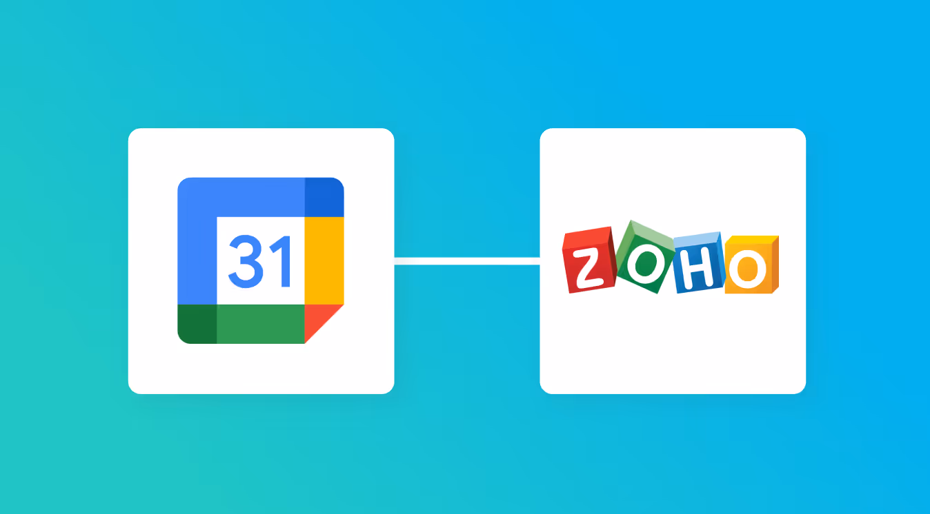 【簡単設定】GoogleカレンダーのデータをZoho CRMに自動的に連携する方法