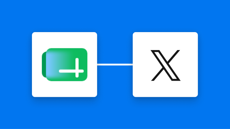 Google スプレッドシートとX（Twitter）の連携イメージ