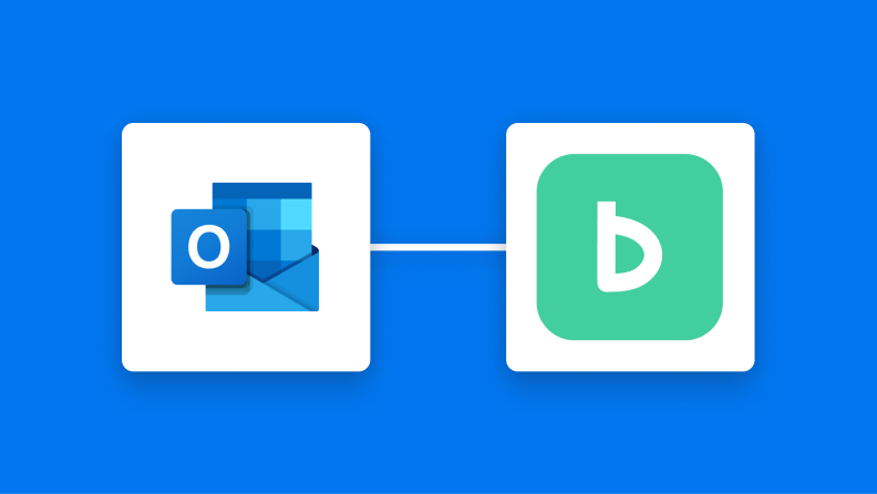 OutlookとBacklogの連携イメージ