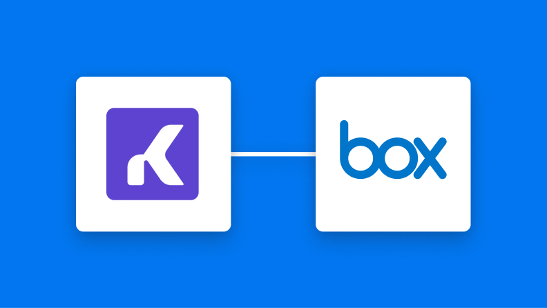 KommoとBoxの連携イメージ