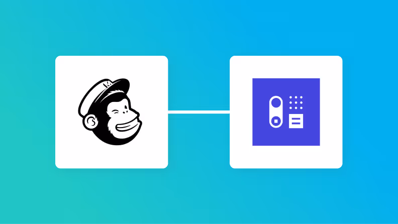 MailchimpとCapsule CRMの連携イメージ