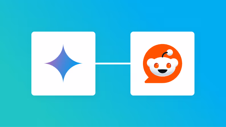 【ノーコードで実現】GeminiのデータをRedditに自動的に連携する方法