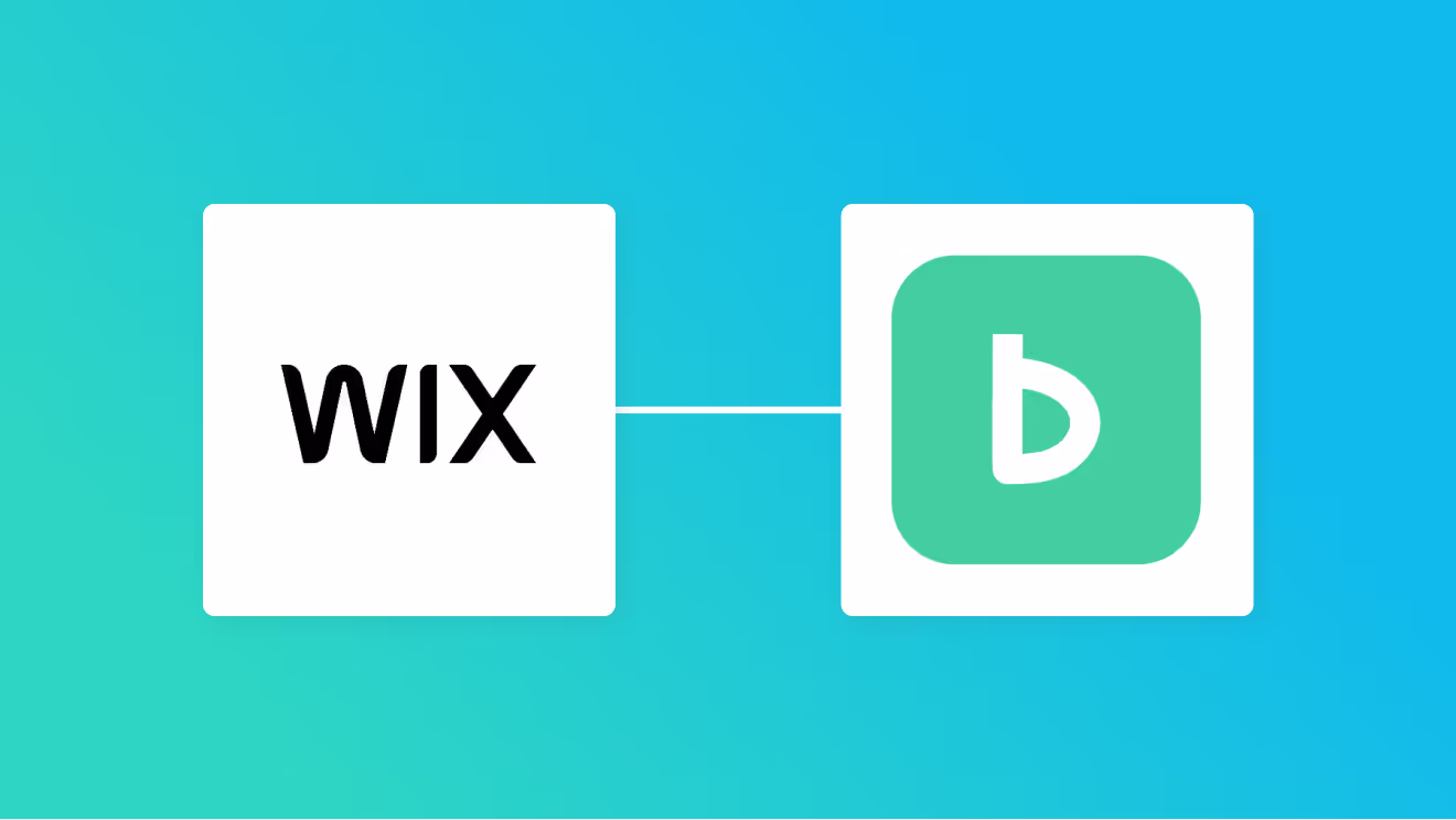 WixとBacklogの連携イメージ