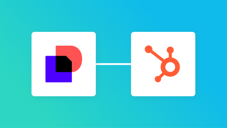 DocuSignとHubSpotの連携イメージ